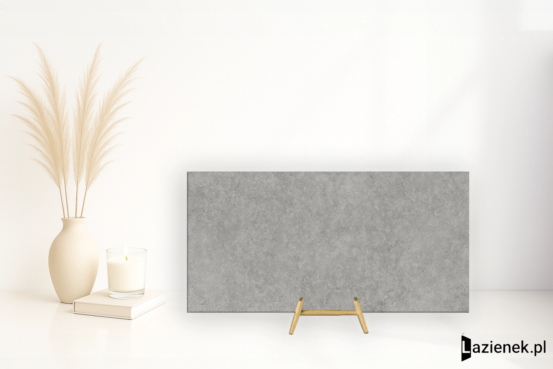 Cotto D'este Pura Grey szlifowana 60x120 cm gr. 14 mm - płytka rektyfikowana / EGXPRH0